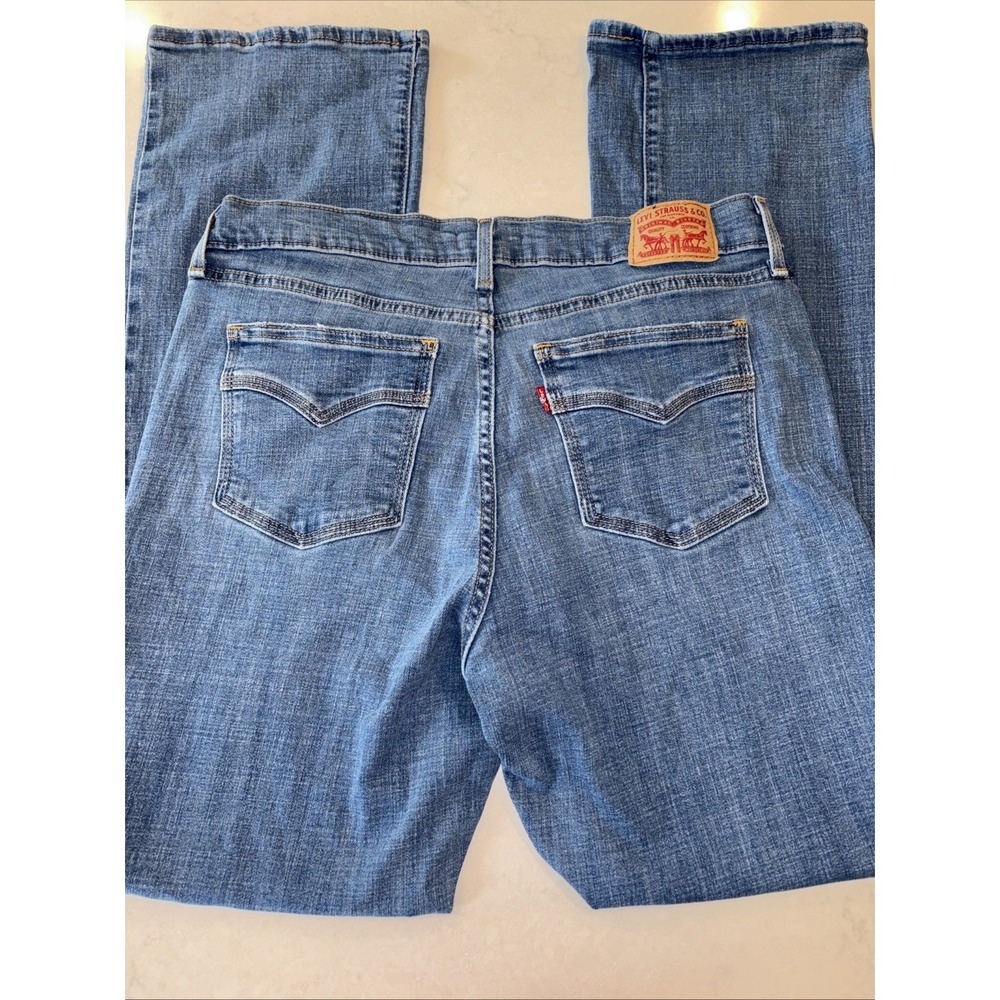 Levis Classic‎ Bootcut Mid Rise Women's 12 Jeans 31x32 Western Rodeo Festival
